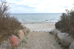Ostsee-Strandzugang