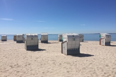 Strandkorb-am-Strand-Pelzerhaken